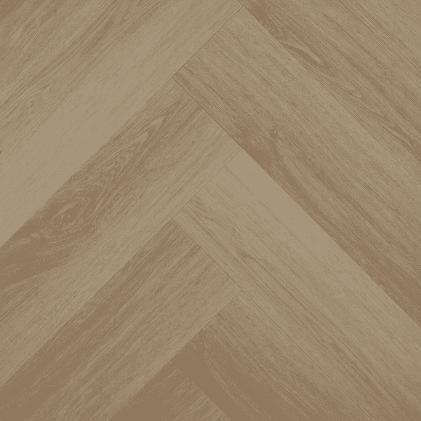 Herringbone hybrid flooring sample