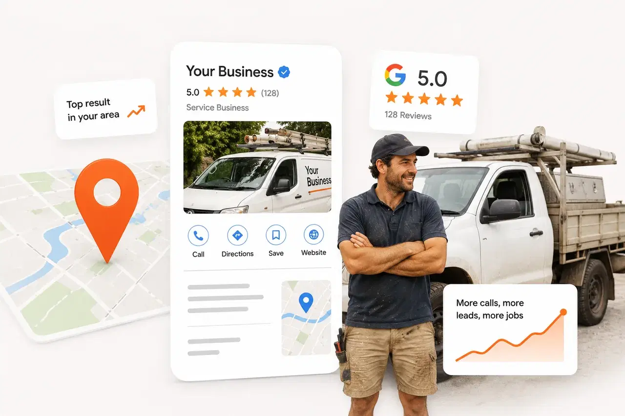 Google Business Profile optimisation for a local service business