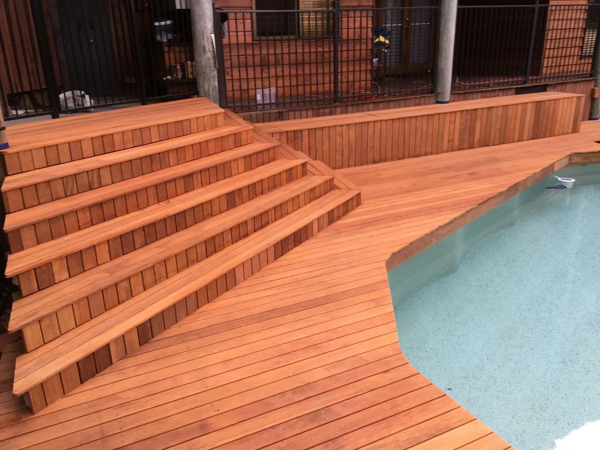 Pool decking