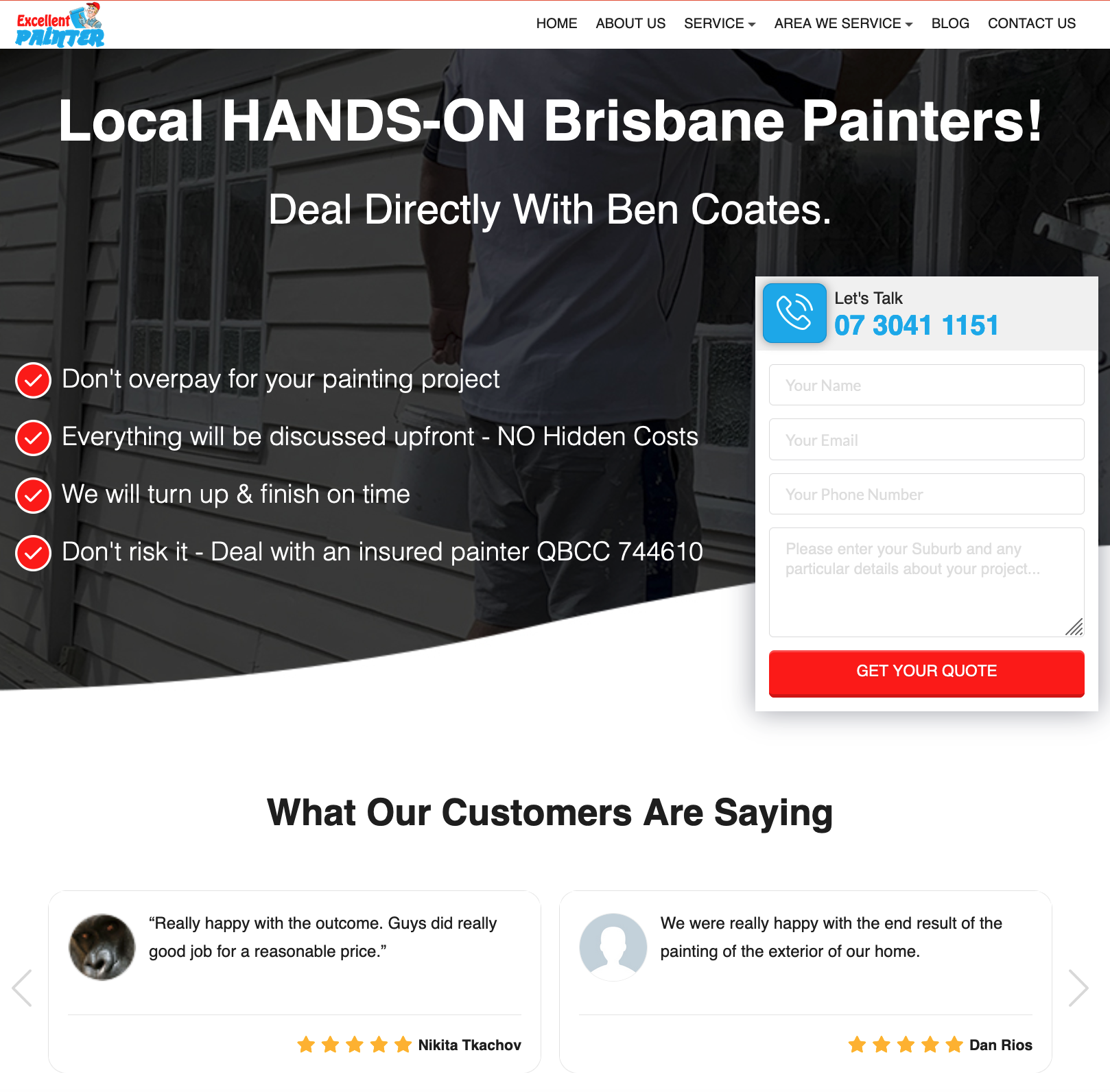 excellent painter Brisbane